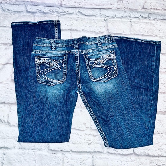 SILVER Pioneer Bootcut Jeans sz 30